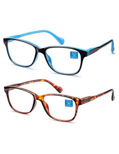 Gafas K KENZHOU Bloqueo Luz Azul 2 Paquetes Unisex