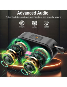 Altavoz Bluetooth Dyurwa A9 24W Impermeable IPX6 10H 2