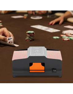 Barajador Automático de Cartas RibasuBB - 2 Barajas, USB 2