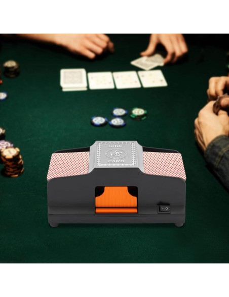 Barajador Automático de Cartas RibasuBB - 2 Barajas, USB