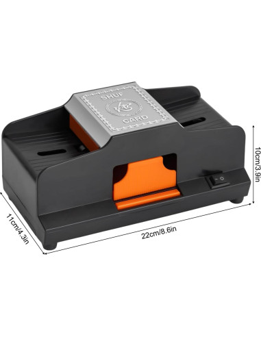 Barajador Automático de Cartas RibasuBB - 2 Barajas, USB