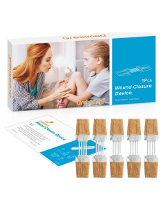 Kit de Cierre de Heridas de Emergencia Greetmed 5 Pcs