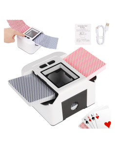 Barajador de cartas automático Buldoospok M1 recargable USB-C