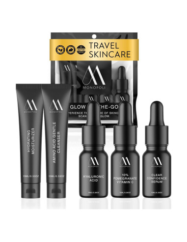 Kit de Cuidado Facial Monopoli Skin | Suero BHA y Vitamina C
