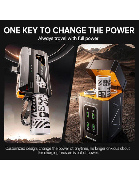 Banco de Energía AURYNTHRA 25000mAh Cargador Rápido USB-C
