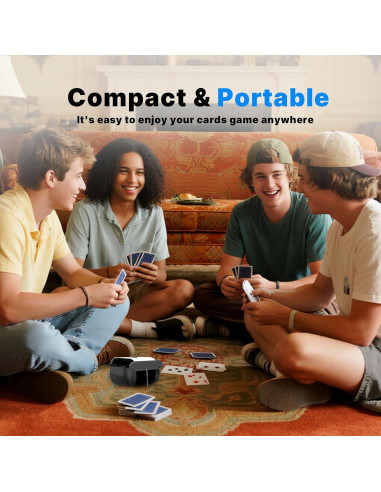 Barajador de Cartas Eléctrico HOLYOWL X1-N1 Recargable 2000mAh