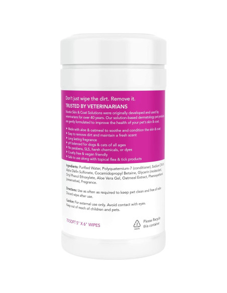 Toallitas de Champú Sin Agua Nootie 70 Unidades - Flor de Cerezo Toallitas de Champú Sin Agua Nootie 70 Unidades - Flor de Cerezo