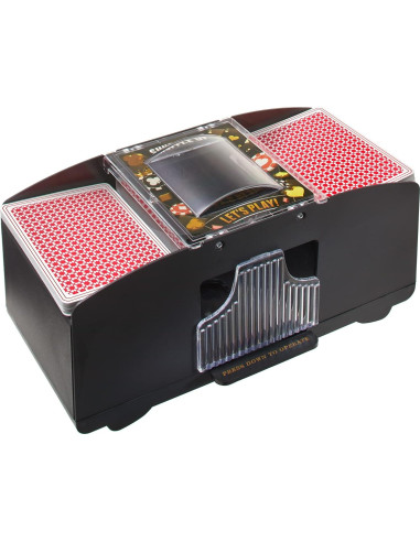 Barajador Automático Cool Chimpancé para 2 Barajas - Juegos de Póker y Más