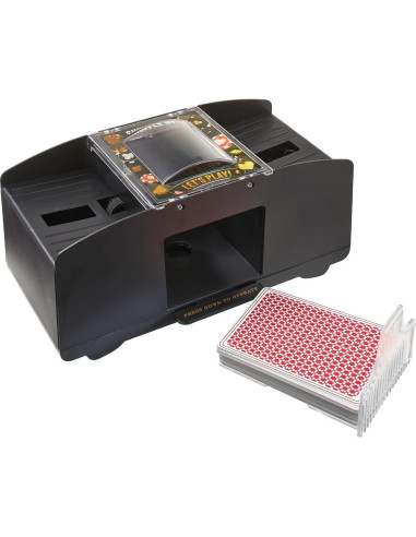 Barajador Automático Cool Chimpancé para 2 Barajas - Juegos de Póker y Más