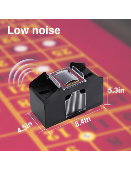 Barajador Automático de Cartas ITOMTE N-54003 Eléctrico 4/6 Barajas