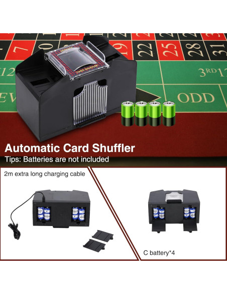 Barajador Automático de Cartas ITOMTE N-54003 Eléctrico 4/6 Barajas