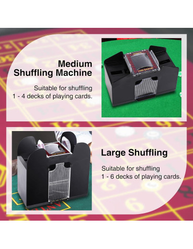 Barajador Automático de Cartas ITOMTE N-54003 Eléctrico 4/6 Barajas