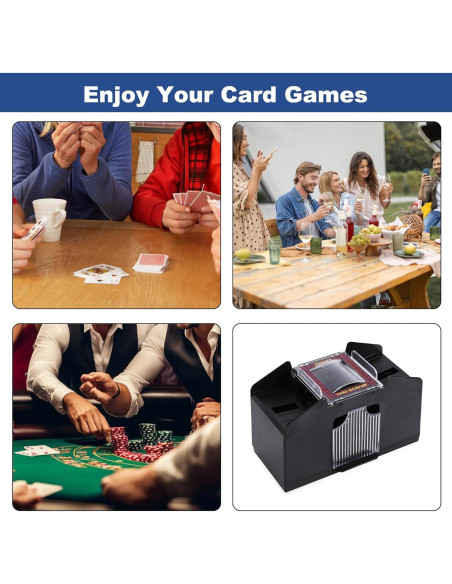 Barajador Automático de Cartas ITOMTE N-54003 Eléctrico 4/6 Barajas