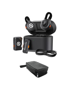 Micrófono Inalámbrico Hollyland Lark M2S Combo con Estuche Maxell