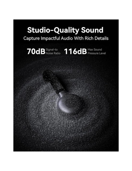 Micrófono Inalámbrico Hollyland Lark M2S Combo con Estuche Maxell