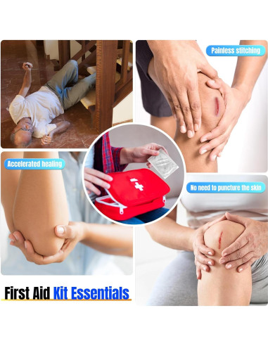 6 Vendajes Mariposa Hons para Cierre Rápido de Heridas