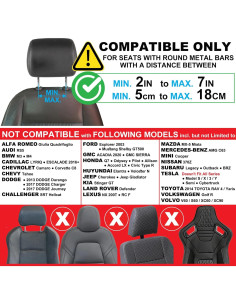 Almohada de viaje ajustable Spurtar para niños - Soporte cabeza 2