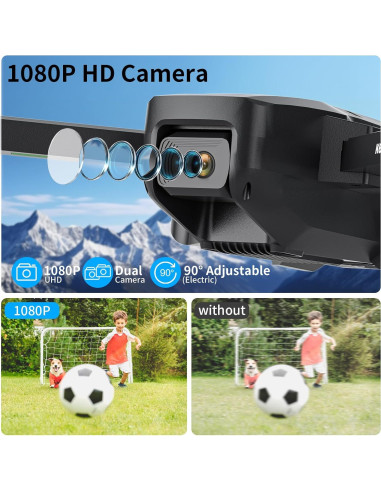 Dron GPS Suangrc K600 con cámara 1080P y pantalla LCD 4.5"