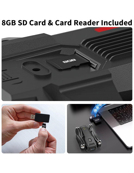 Dron GPS Suangrc K600 con cámara 1080P y pantalla LCD 4.5"