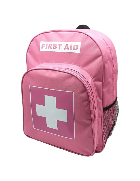 Mochila de Primeros Auxilios Vacía Jipemtra Rosa 40x30x15 cm