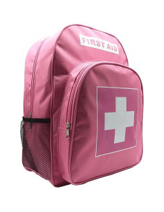 Mochila de Primeros Auxilios Vacía Jipemtra Rosa 40x30x15 cm 2