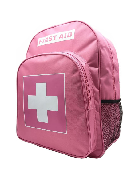 Mochila de Primeros Auxilios Vacía Jipemtra Rosa 40x30x15 cm