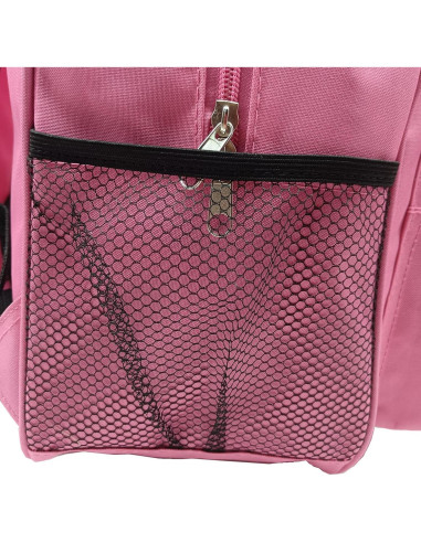 Mochila de Primeros Auxilios Vacía Jipemtra Rosa 40x30x15 cm