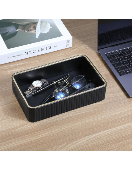 Bandeja Organizadora de Escritorio MEIBOOCH 24.1x15.2cm Negro Bandeja Organizadora de Escritorio MEIBOOCH 24.1x15.2cm Negro