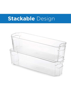 Juego de 6 Contenedores Organizadores Seseno para Refrigerador 2