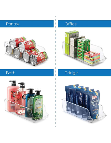 Juego de 6 Contenedores Organizadores Seseno para Refrigerador