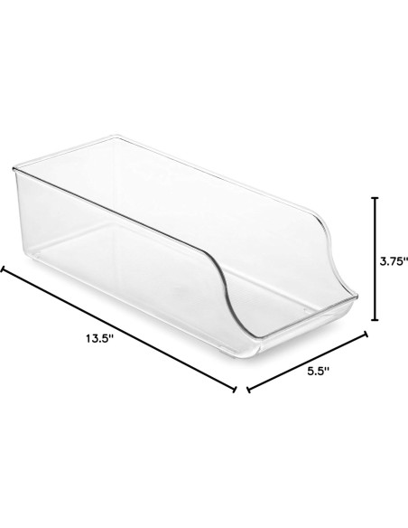 Juego de 6 Contenedores Organizadores Seseno para Refrigerador