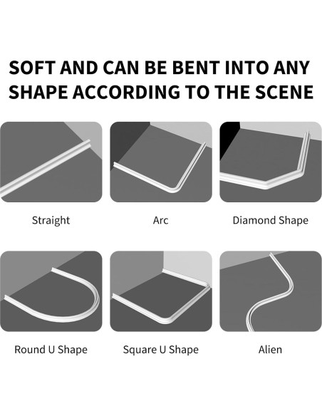 Dique de Agua Plegable KXNHFS 2M Negro para Ducha