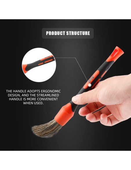 Juego de Cepillos para Detalle de Automóviles SPTA 5 Piezas