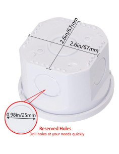 Caja de Conexiones Zulkit IP55 Plástico ABS 20x5 cm 2