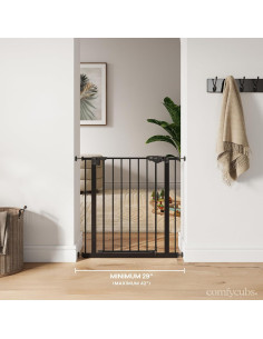 Puerta de Seguridad para Bebés Comfy Cubs Ajustable 81.92 cm 2