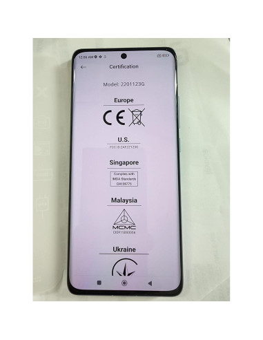 Xiaomi 12 5G Desbloqueado 256GB 8GB RAM Cámara 50MP Azul