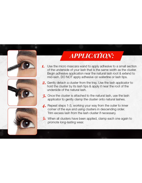 Pestañas Individuales Ardell X-tended Wear 105 - Larga Duración Pestañas Individuales Ardell X-tended Wear 105 - Larga Duración