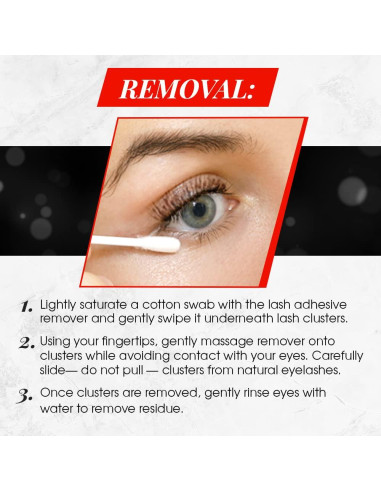 Pestañas Individuales Ardell X-tended Wear 105 - Larga Duración