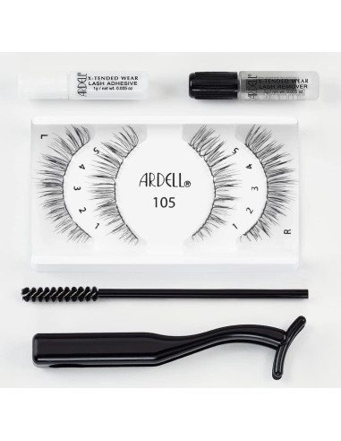 Pestañas Individuales Ardell X-tended Wear 105 - Larga Duración