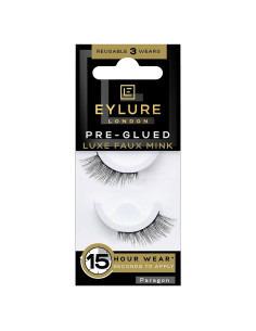 Pestañas Postizas Pre-Adhesivas Eylure Luxe Faux Mink 1 Par