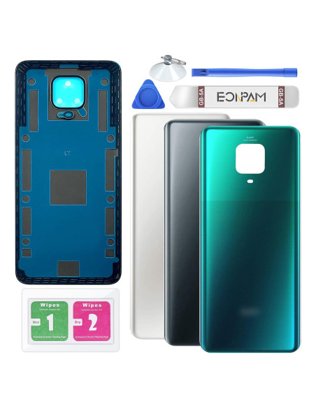 Reemplazo Cristal Trasero Xiaomi Redmi Note 9 Pro Azul
