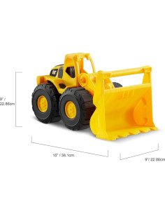 Juguetes de Construcción CAT Volquete y Cargador 38 cm 2