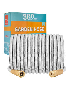 Manguera de Jardín 360Gadget 0.91m Acero Inoxidable Flexible