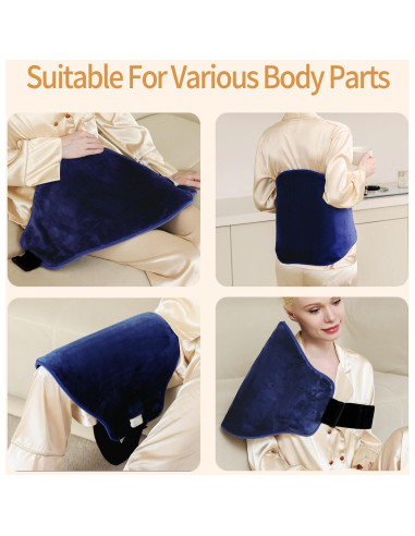 Almohadilla Térmica Eléctrica Myiosus 61x38 cm, 4 Calores