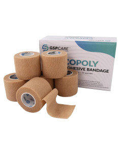 Venda Cohesiva Autoadhesiva GSPCARE 5 cm x 4.57 m - Primeros Auxilios