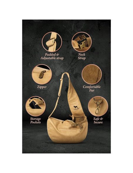 Transportín de Perro Noah & Paw para Mascotas 1.4-4.5kg