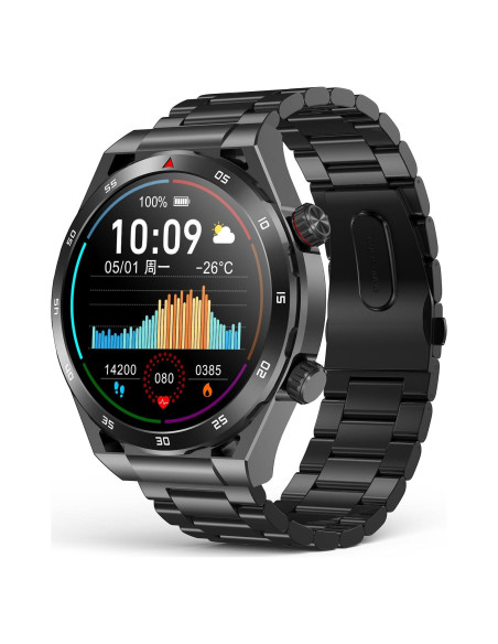 Reloj Inteligente EarlySincere T80 para Hombres - Monitoreo Salud Reloj Inteligente EarlySincere T80 para Hombres - Monitoreo Salud