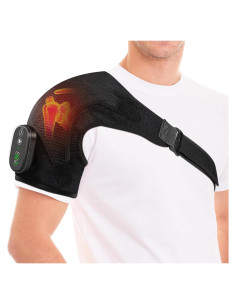 Masajeador de Hombro Inalámbrico YUANBO QHJAM001, 3 Modos Calor