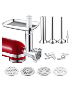 Accesorio Picadora de Carne iVict para Mezcladores KitchenAid