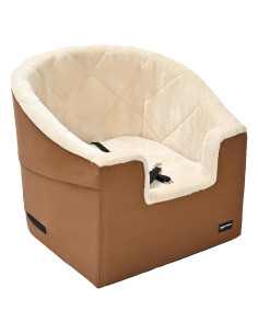 Asiento Elevador para Mascotas Amazon Basics Beige 45.72x45.72cm